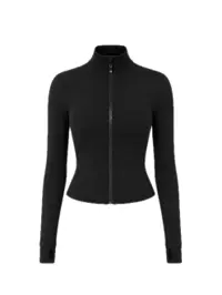 Layere Organic Cotton Fitted Zip Jacket