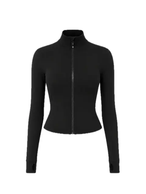 Layere Organic Cotton Fitted Zip Jacket