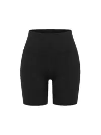Layere Organic Cotton High-Rise 4-Inch Shorts