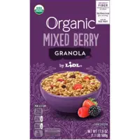 Lidl Organic Mixed Berry Granola