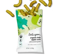 Little Spoon Organic Kale Apple Curls Baby Puffs