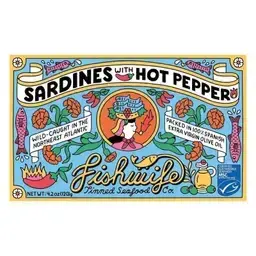 Fishwife Sardines with Hot Peppers