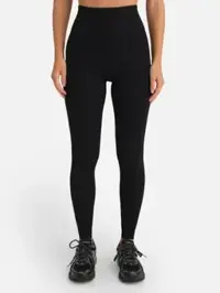 MATE Organic Stretch Full Length Legging Jet Black