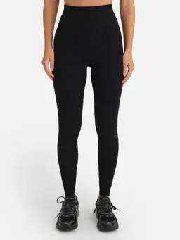 MATE Organic Stretch Full Length Legging Jet Black