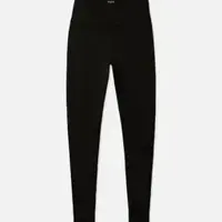 MATE Organic Stretch Midi Legging Jet Black