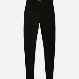 MATE Organic Stretch Midi Legging Jet Black