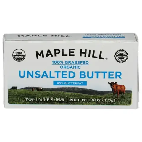 Maple Hill Organic Unsalted Butter