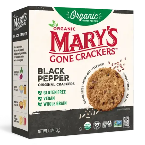 Mary's Gone Crackers Black Pepper