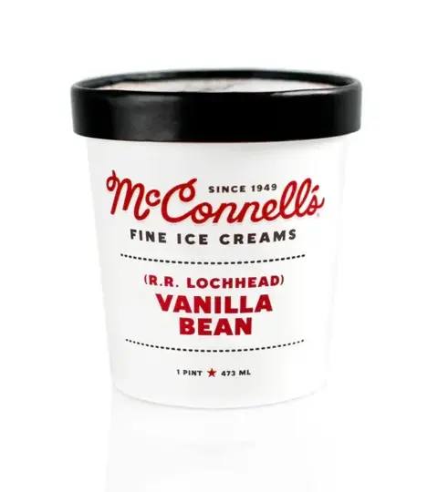 McConnell's Vanilla Bean (R.R. Lochhead) Fine Ice Cream