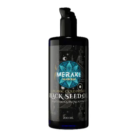 Meraki Medicinal Organic Cold-Pressed Black Seed Oil