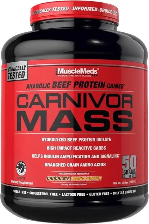 MuscleMeds Carnivor Mass Chocolate Peanut Butter