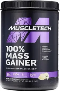 MuscleTech 100% Mass Gainer Vanilla Milkshake