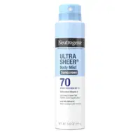 Neutrogena Ultra Sheer Body Mist Sunscreen Broad Spectrum SPF 70