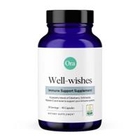 Ora Well-wishes Immune Support Supplement Bottle