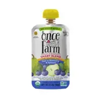 Once Upon A Farm Smart Blend Pear Blueberry Spinach