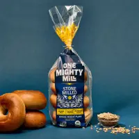 One Mighty Mill Stone Milled Whole Wheat Bagels