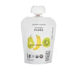 Organic Pear Banana Kiwi Puree