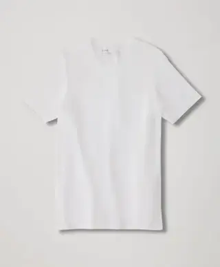 Pact Cool Stretch Crew Undershirt White