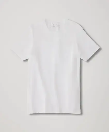 Pact Cool Stretch Crew Undershirt White