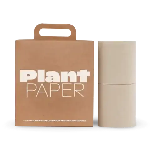 Plant Paper Tree-free Toxin-free Toilet Paper