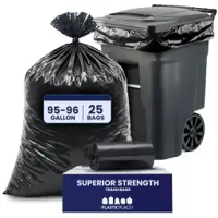 Plasticplace 95-96 Gallon Garbage Can Liners