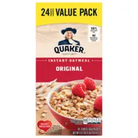 Quaker Oats Instant Oatmeal Original Value Pack