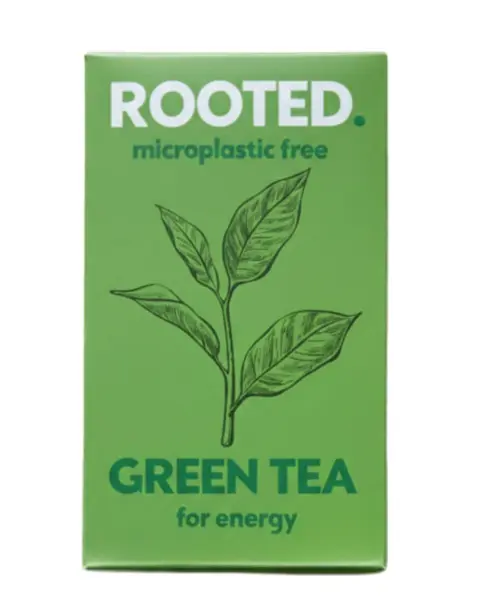 Rooted Organic Green Tea (Microplastic Free)