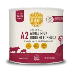 Serenity Kids Grass-Fed Whole Milk Toddler Formula