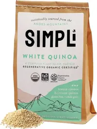 SimplyGo Organic White Quinoa