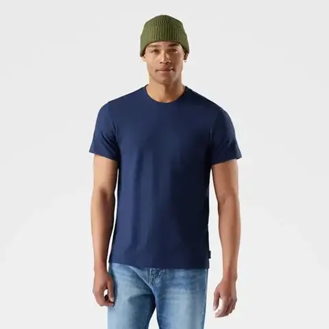 Smartwool Men's Perfect Crew Short Sleeve Tee Deep Navy