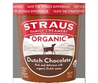Straus Family Creamery Organic Dutch Chocolate Ice Cream