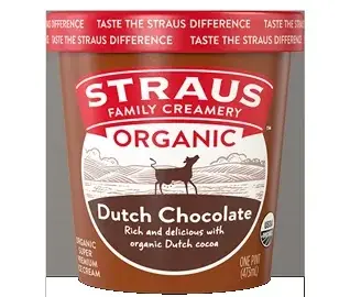 Straus Family Creamery Organic Dutch Chocolate Ice Cream