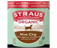 Straus Family Creamery Organic Mint Chip Ice Cream