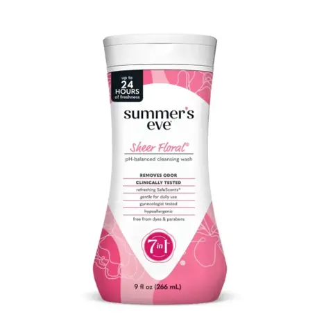 Summer's Eve Sheer Floral Cleansing Wash