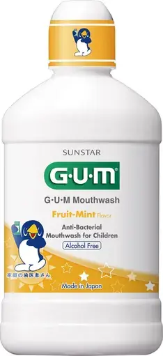 Sunstar GUM Oral B Mouthwash Orange flavor