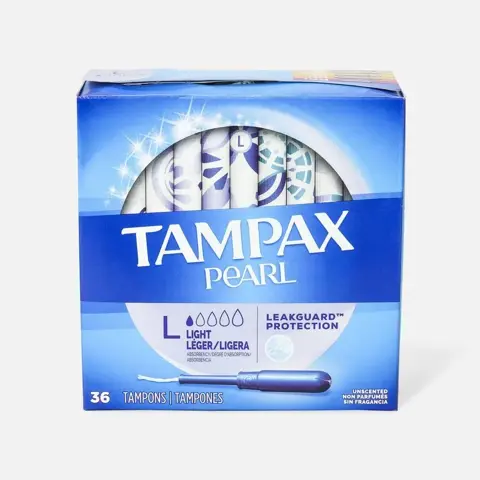 Tampax Pearl Tampons Light
