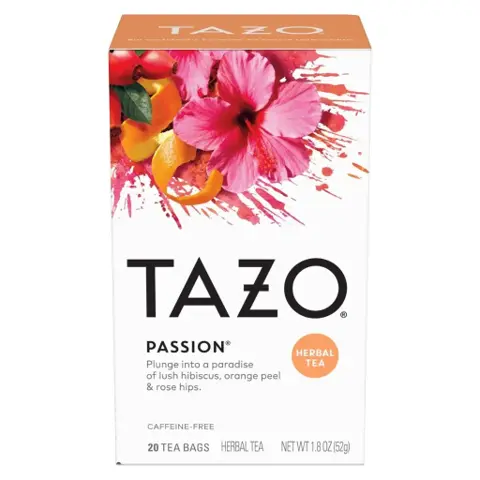Tazo Passion Herbal Tea (20ct filterbags)