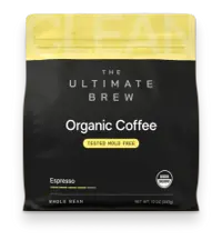 The Ultimate Brew Organic Coffee Espresso, Whole Bean