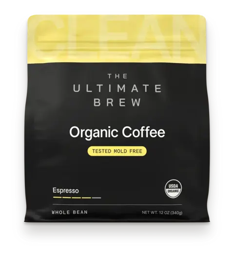 The Ultimate Brew Organic Coffee Espresso, Whole Bean