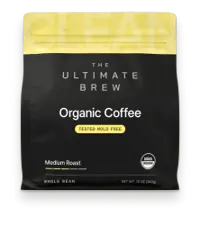 The Ultimate Brew Organic Coffee Medium Roast, Whole Bean