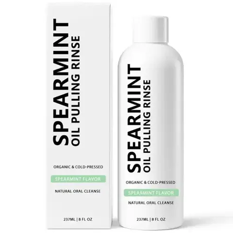 The Home Farm Oil Pulling Mouth Rinse Spearmint