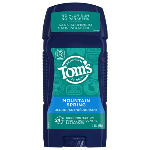 Tom's of Maine Men's Mountain Spring Long Lasting Deodorant