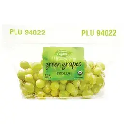 Wegmans Organic Green Grapes Seedless