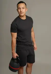 Zen Core Men's Organic Cotton Terry Shorts Black