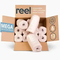 Reel Sustainable 100% Recycled Paper Towels