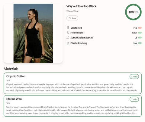 Wayve Flow Top Black
