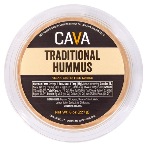 Cava Traditional Hummus