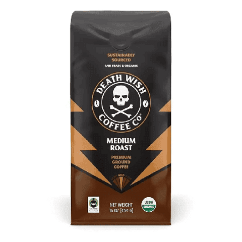 Death wish organic usda certified whole bean coffee