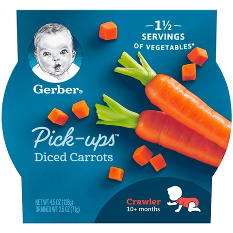 Gerber Diced Carrots Veggie Pick-Ups