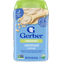 Gerber Organic Oatmeal Cereal